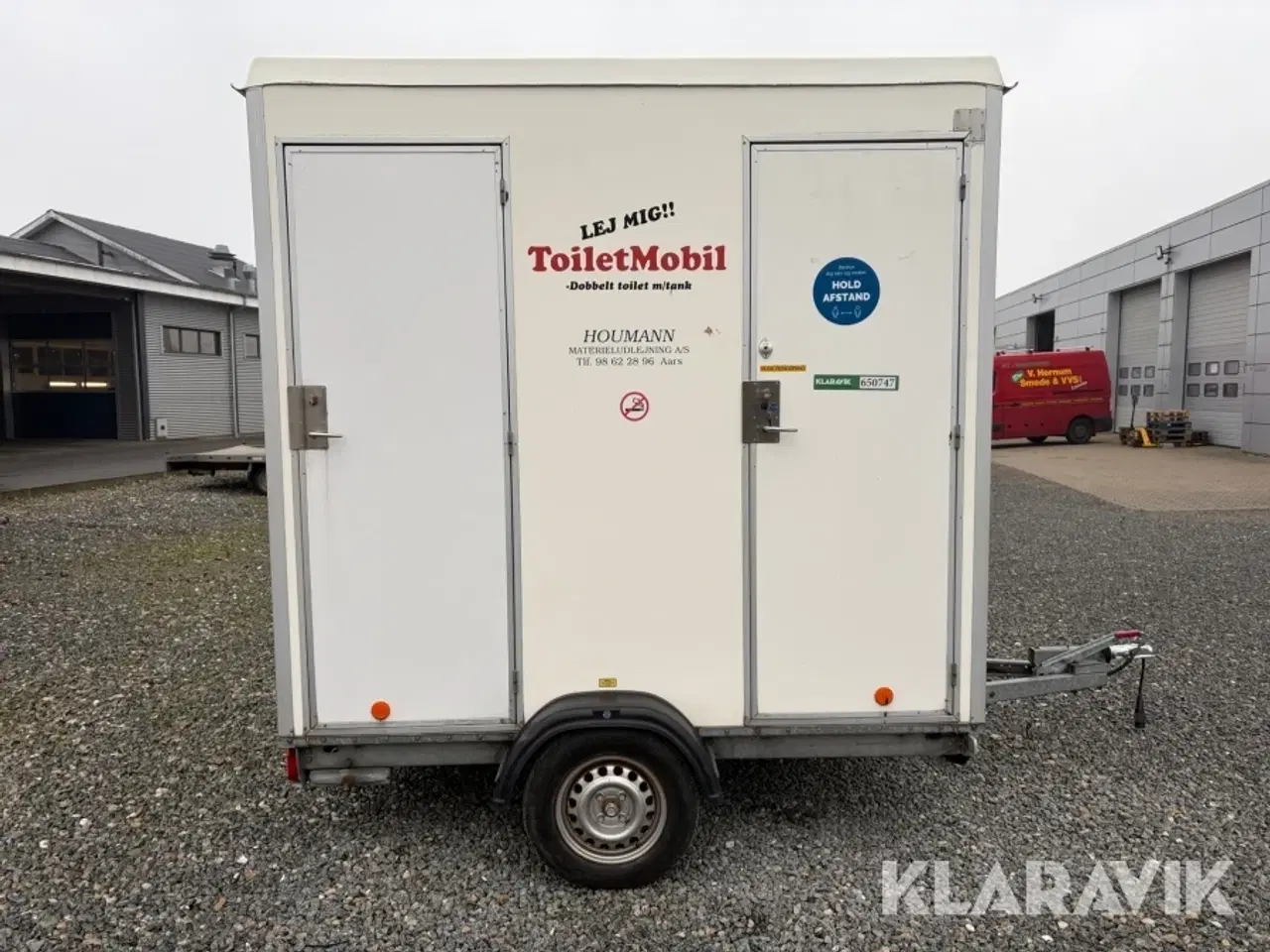 Billede 2 - Toilet x 2 Scanvogn med tank