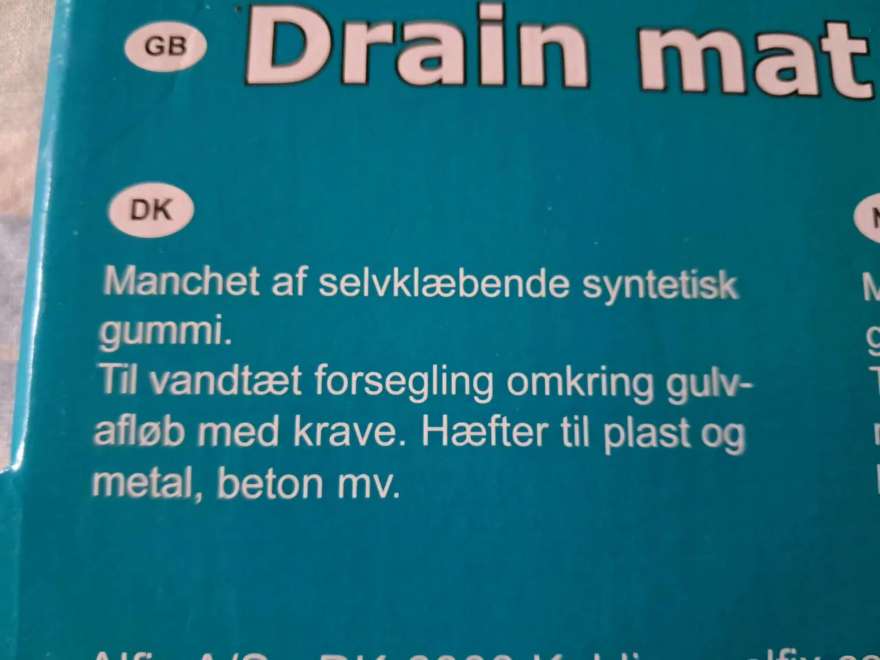 Billede 3 - Afløbsmanchet 2 små og 1 stor