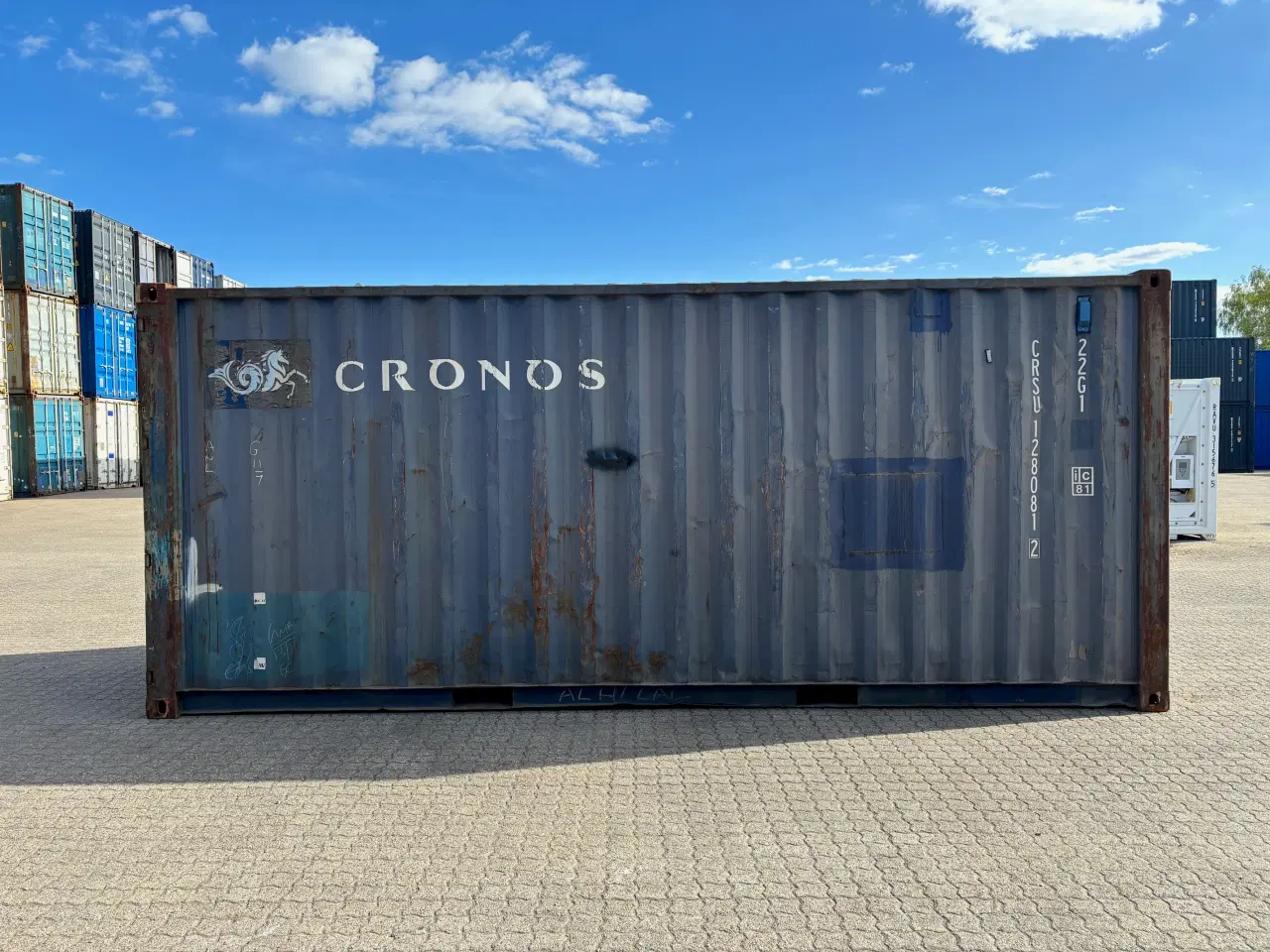 Billede 3 - 20 fods Container- ID: CRSU 128081-2