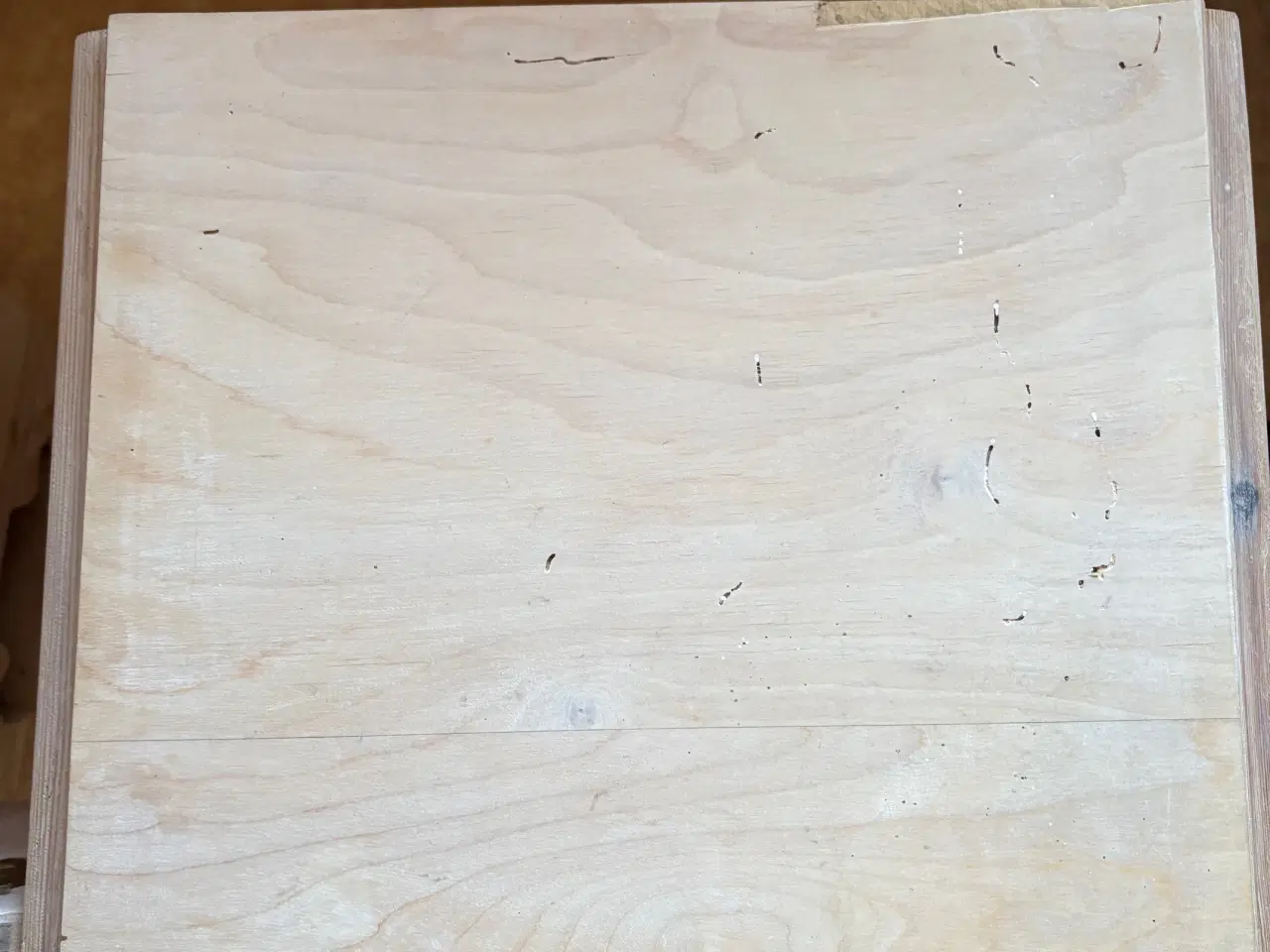 Billede 4 - Træskabe med låge og hylde lys træ