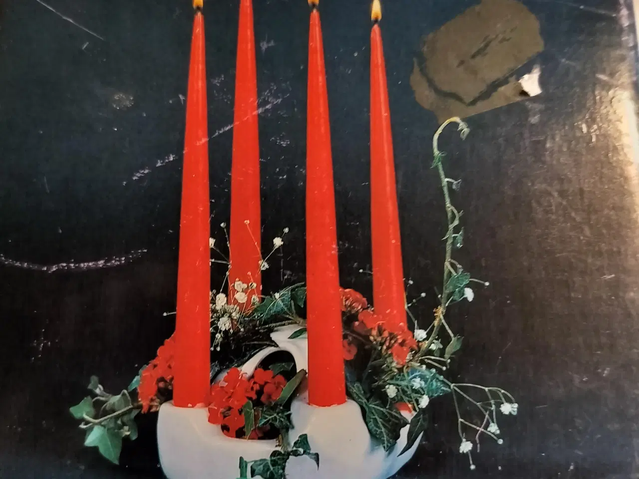 Billede 2 - Gammelt julepynt adventsstage