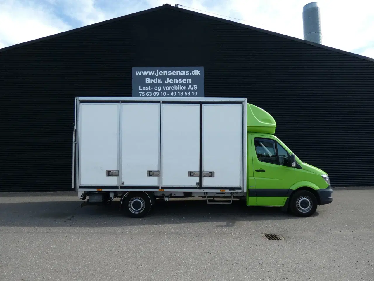 Billede 2 - Mercedes-Benz Sprinter 316 2,1 CDI Alu.kasse ÅBENBAR SIDE RWD 7G-Tronic 163HK Ladv./Chas. Aut.