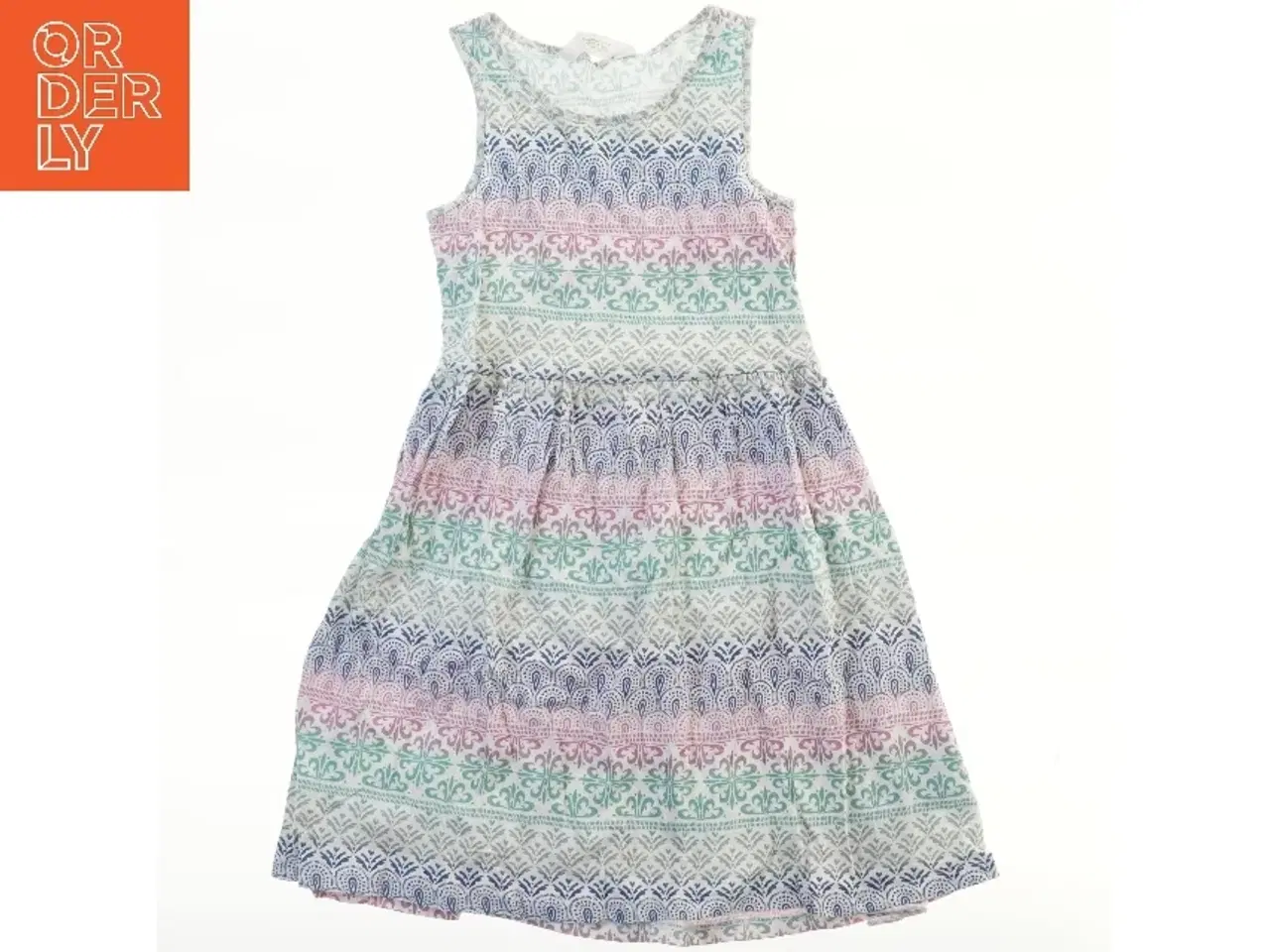 Billede 1 - Ærmeløs kjole med mønster fra H&M (str. 134)