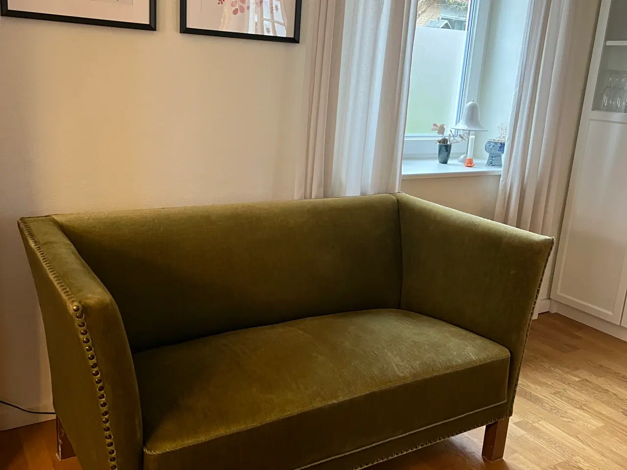 Billede 2 - Retro grøn sofa