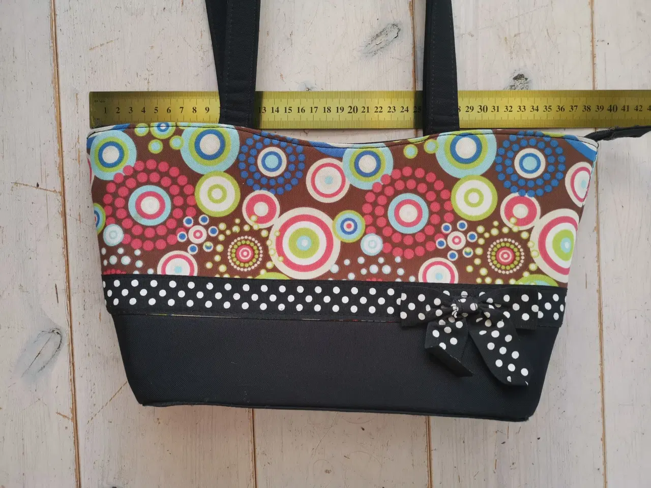 Billede 6 - Flot skuldertaske i retro stil