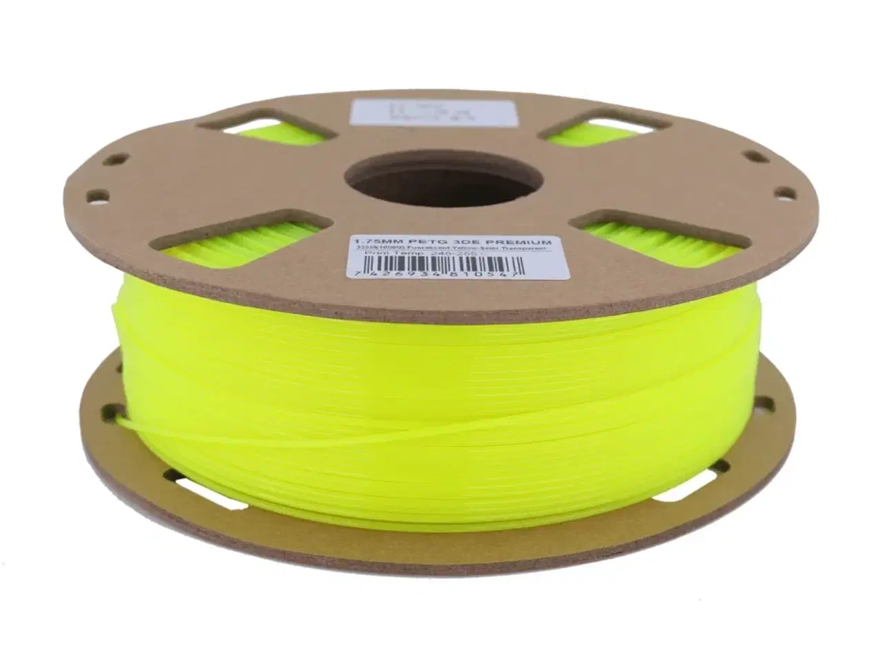 Billede 1 - Fluorescent Yellow - 3DE Premium - PETG - 1.75mm