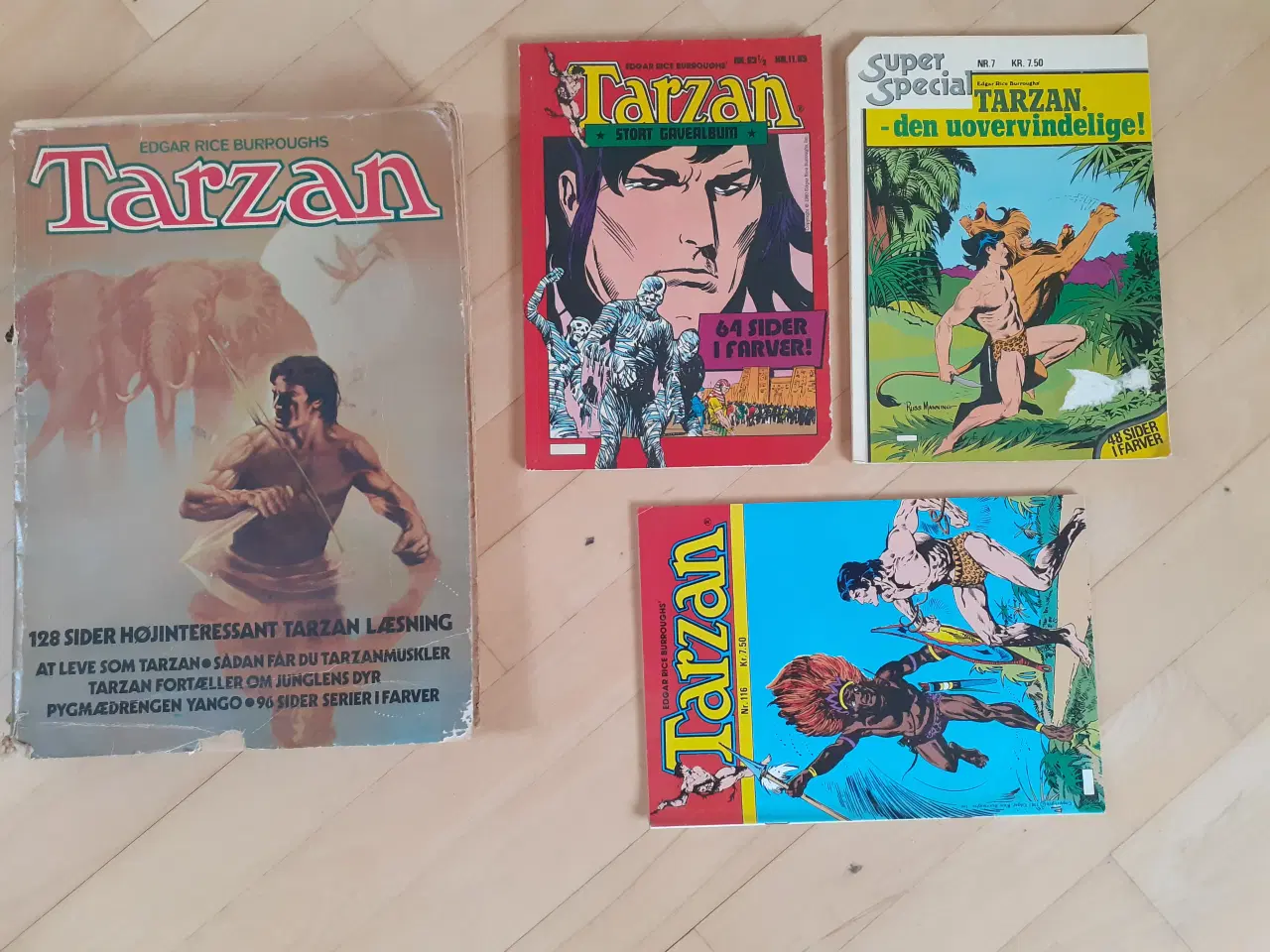 Billede 2 - Tegneserier. Tarzan, Edderkoppen, Superman, YANKEE