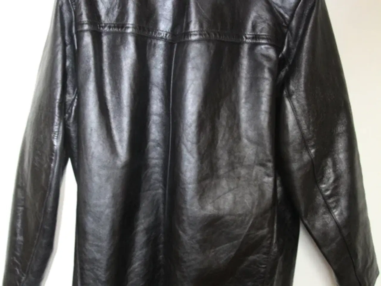 Billede 2 - Flot Læder Frakke