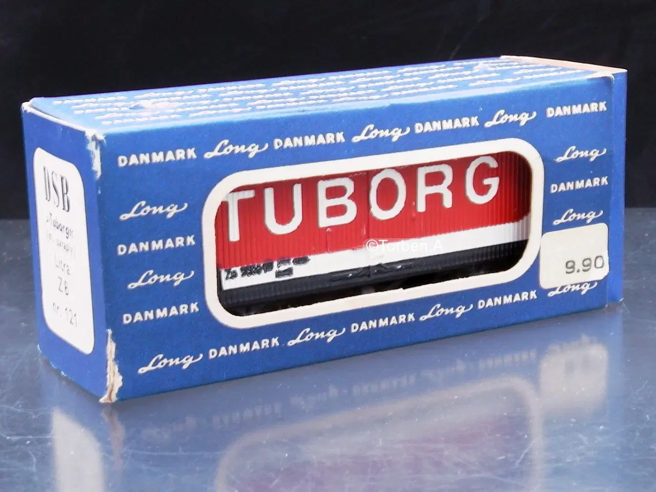 Billede 1 - Long: Tuborg ølvogn m/paraply OV