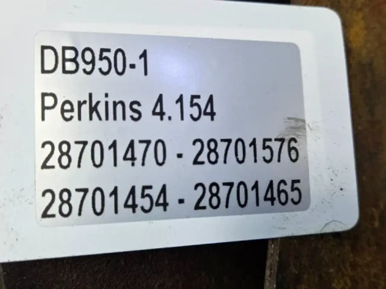 Billede 7 - Perkins 4.154   Remskive   28701470
