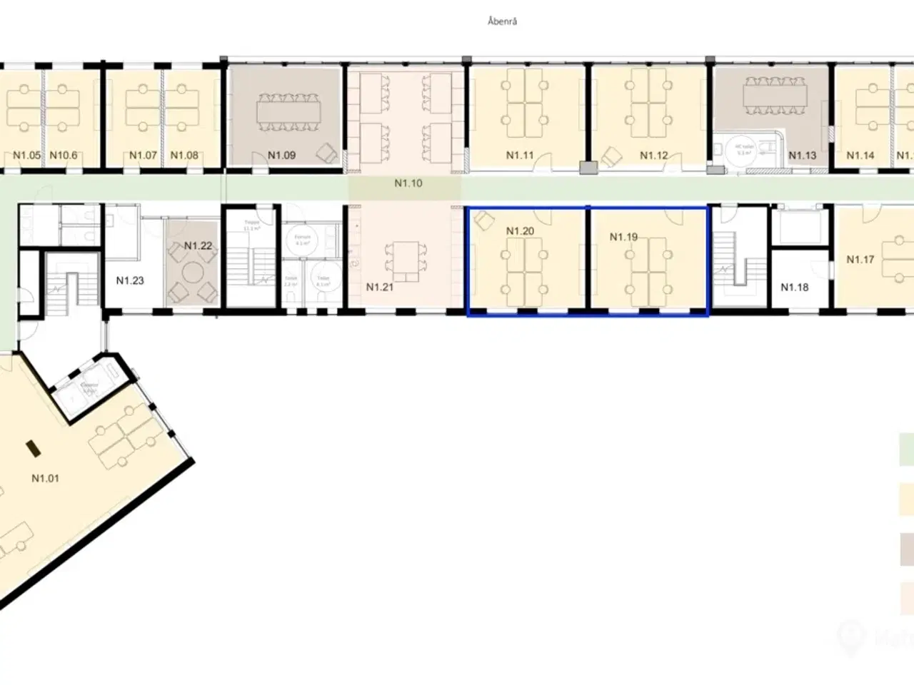 Billede 39 - Alt er inkluderet i HAUS - Første klasses kontorfællesskab med lukkede kontorer - Faciliteter & omgivelserne af højeste kvalitet