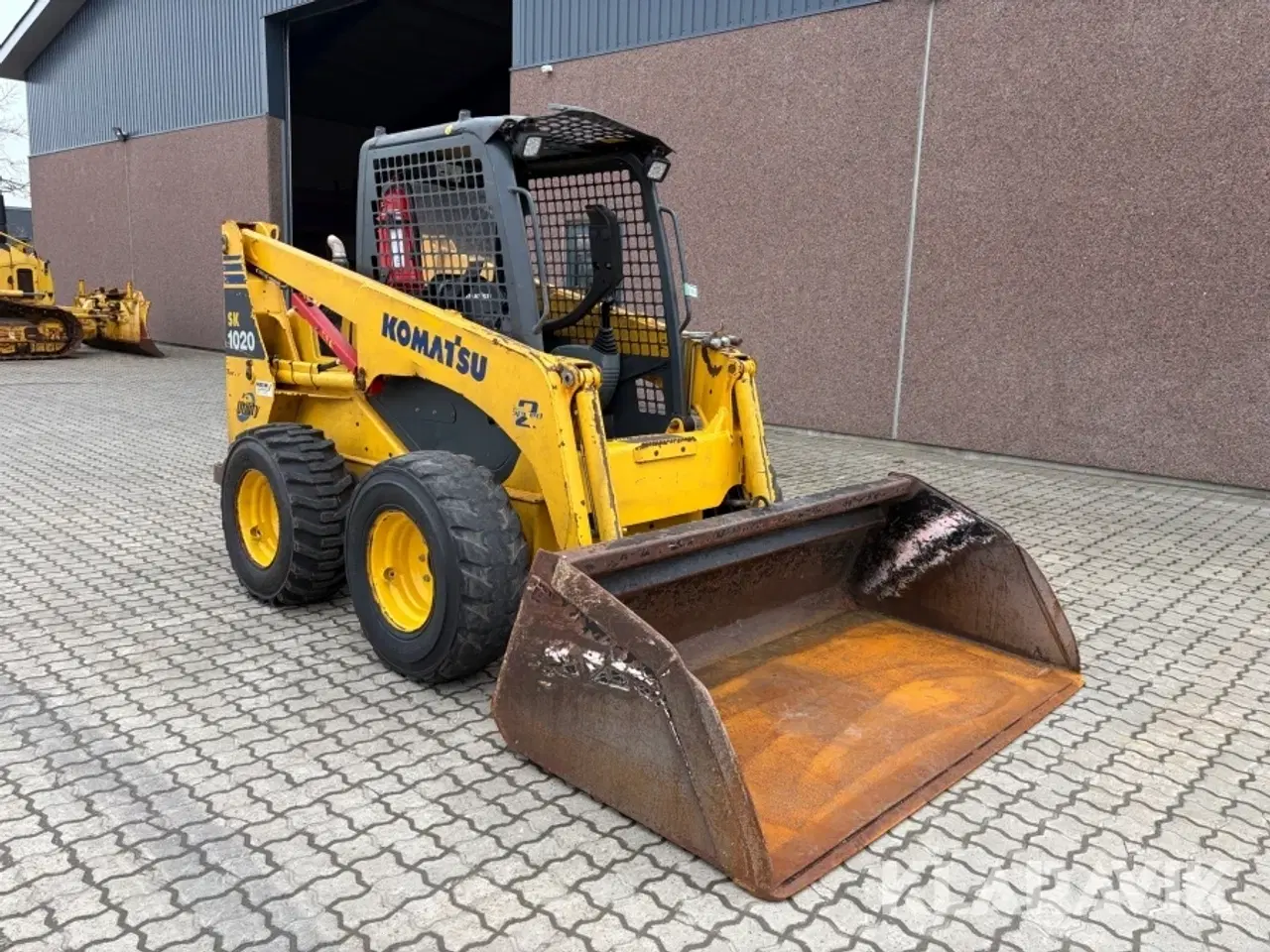 Billede 6 - Minilæsser Komatsu SK1020-5 skridstyret læsser