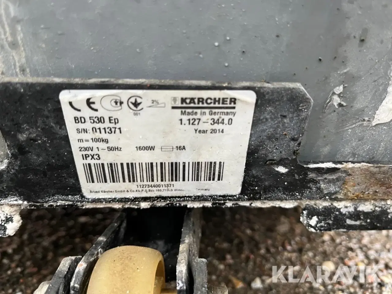 Billede 6 - Gulvvasker/gulvvaskemaskine Karcher BD 530