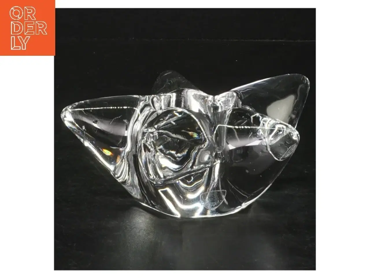 Billede 1 - Glas stjernelysestage (str. Ø. 13,5 cm)