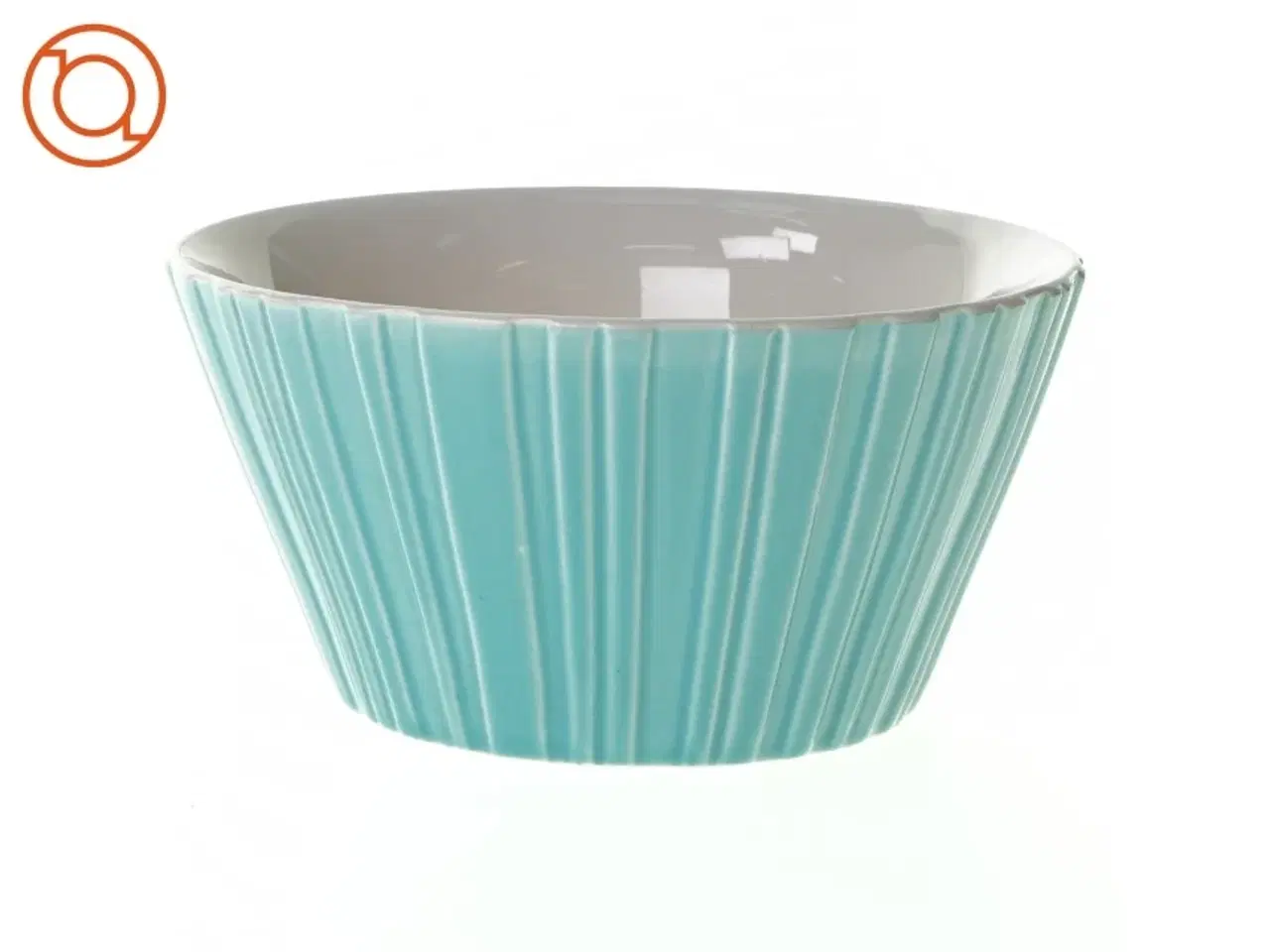 Billede 1 - Blå skål (str. 14 cm)