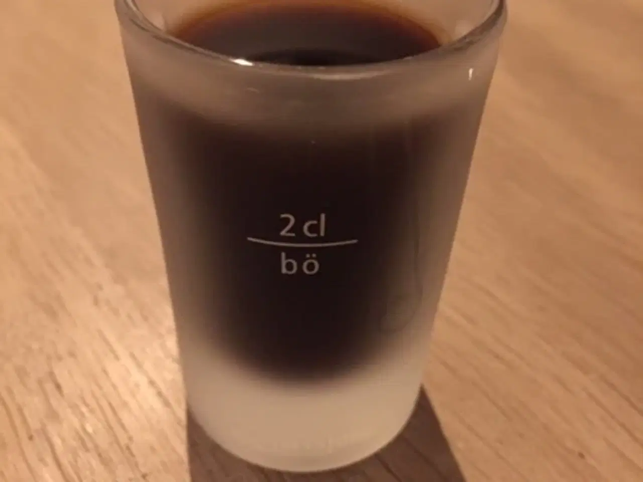 Billede 4 - Jägermeister Shotglas 2 cl Frostet Glas Til salg