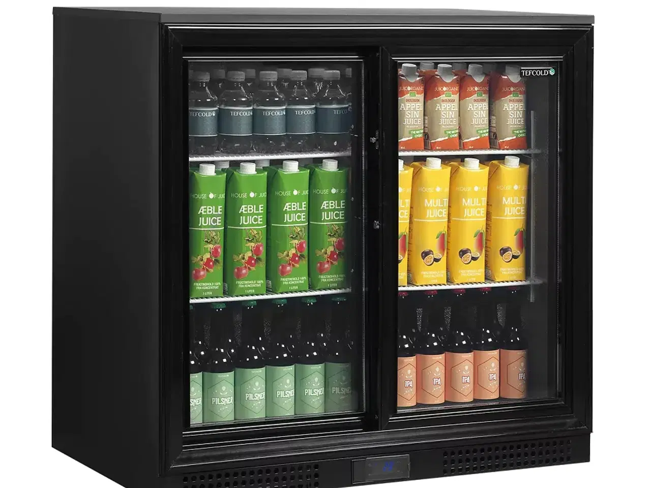 Billede 1 - Tefcold DB201S Backbar/Barkøleskab – med skydedøre