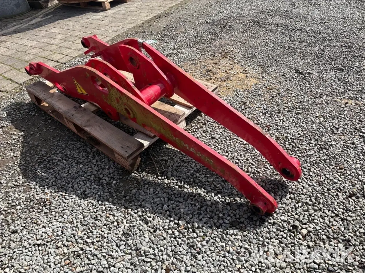 Billede 3 - Læssearm til minilæsser Weidemann