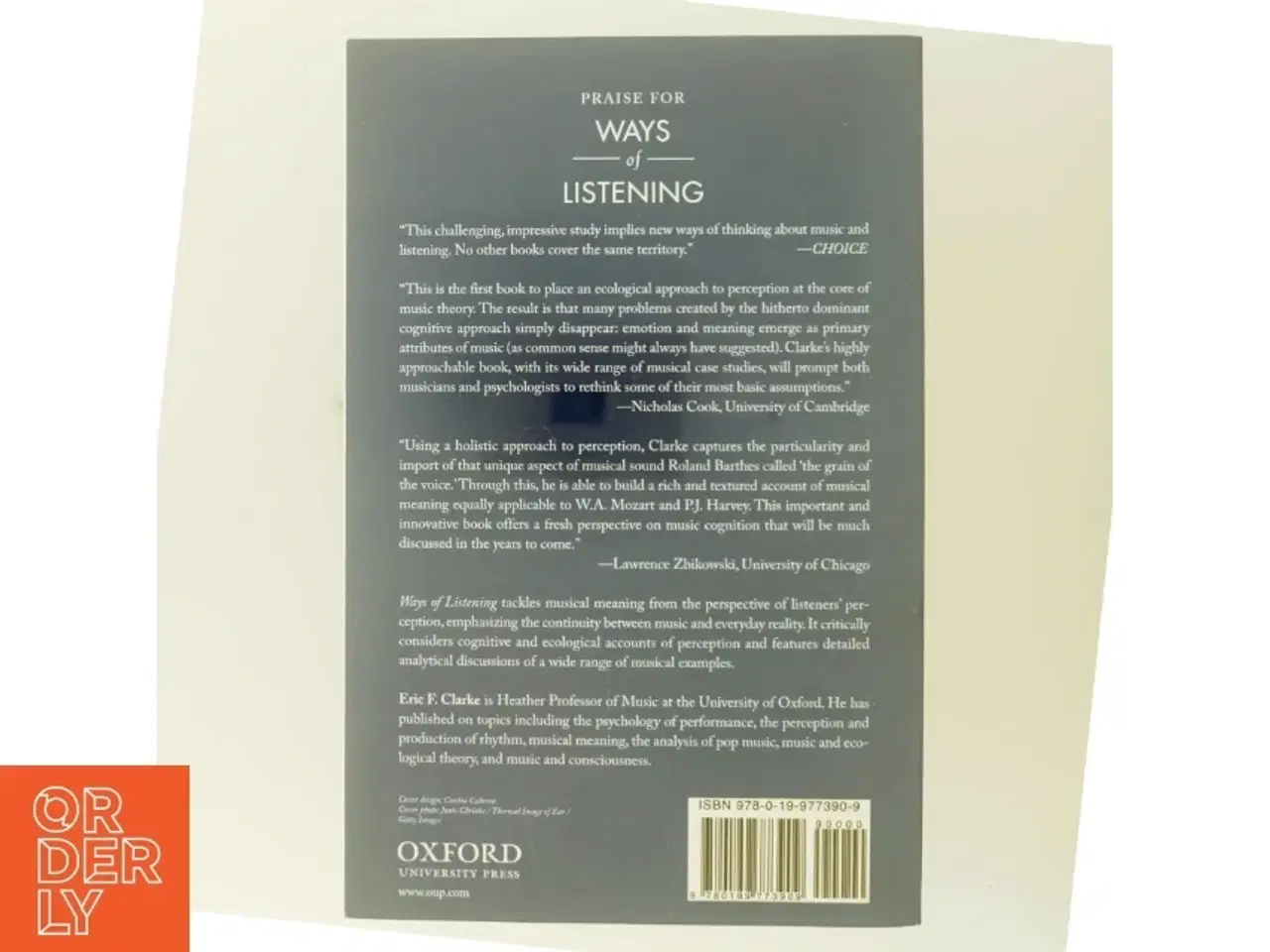 Billede 3 - Ways of listening : an ecological approach to the perception of musical meaning (Bog)