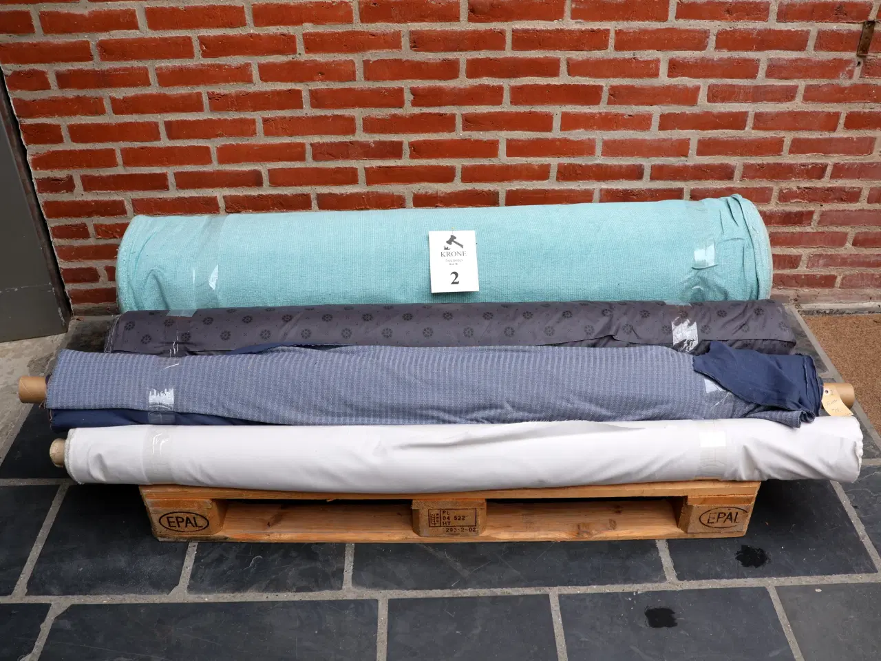 Billede 2 - 300 ruller metervarer - stof, foer..... sælges