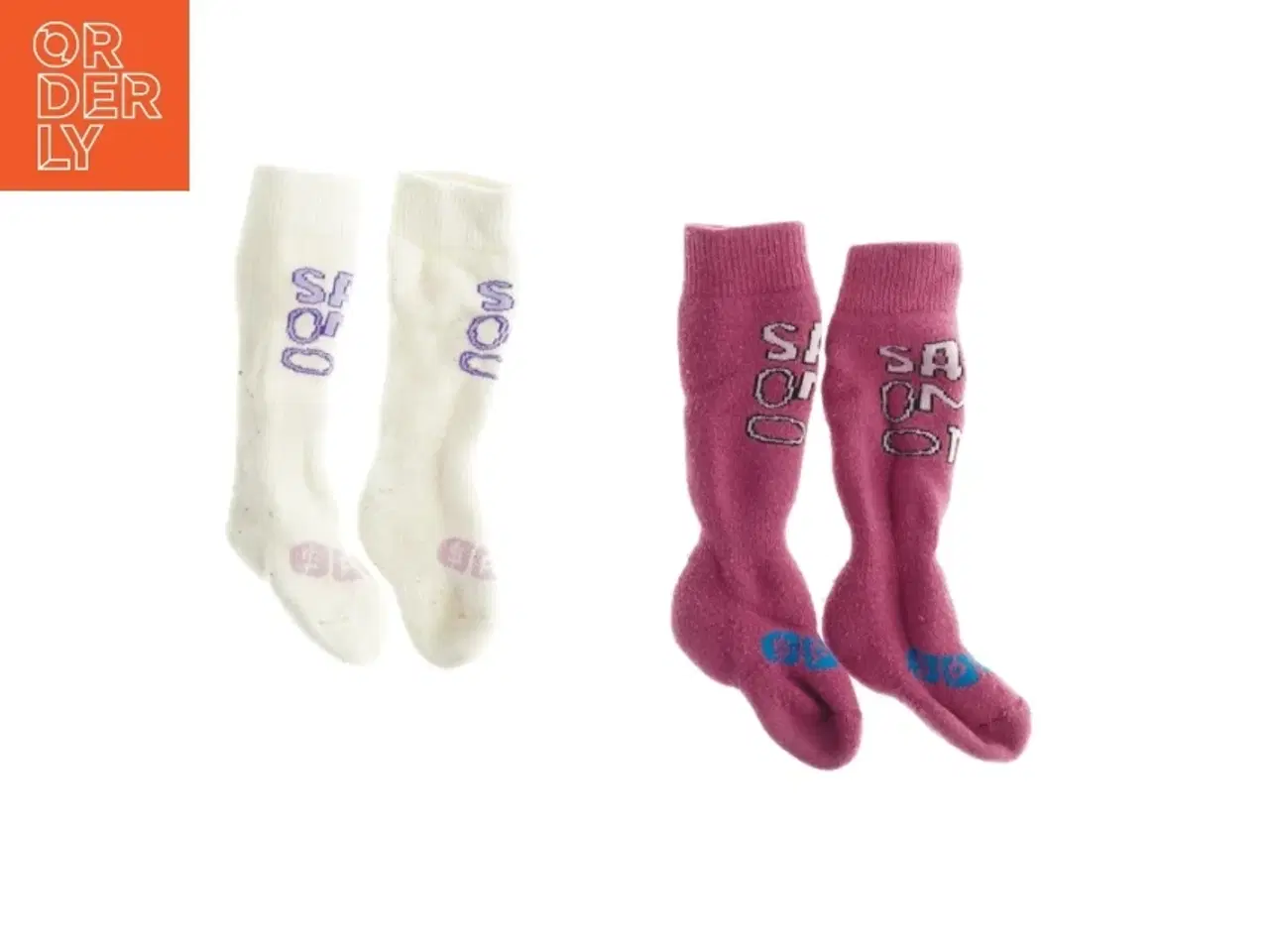 Billede 1 - Skisokker til piger (str. Fodlængde 13 cm)