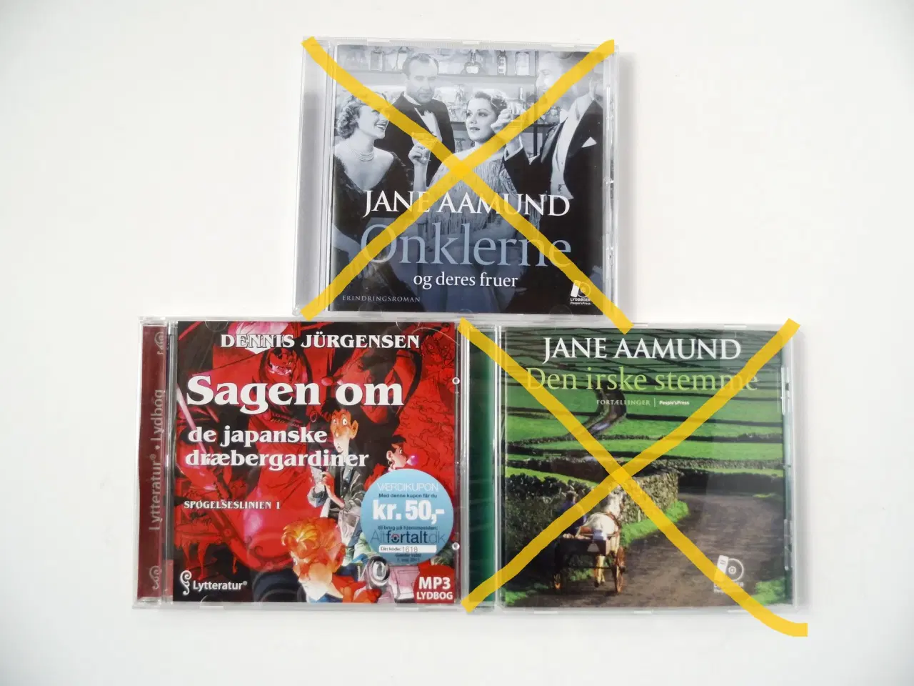Billede 5 - Lydbøger - mange forskellige - 10,00 kr/stk.