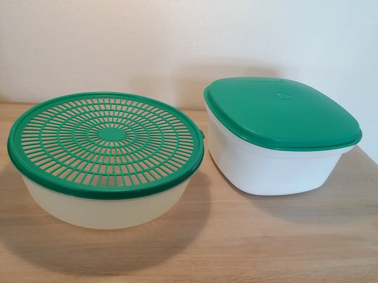 Billede 1 - Tupperware skylle si og stor bøtte (sæt)