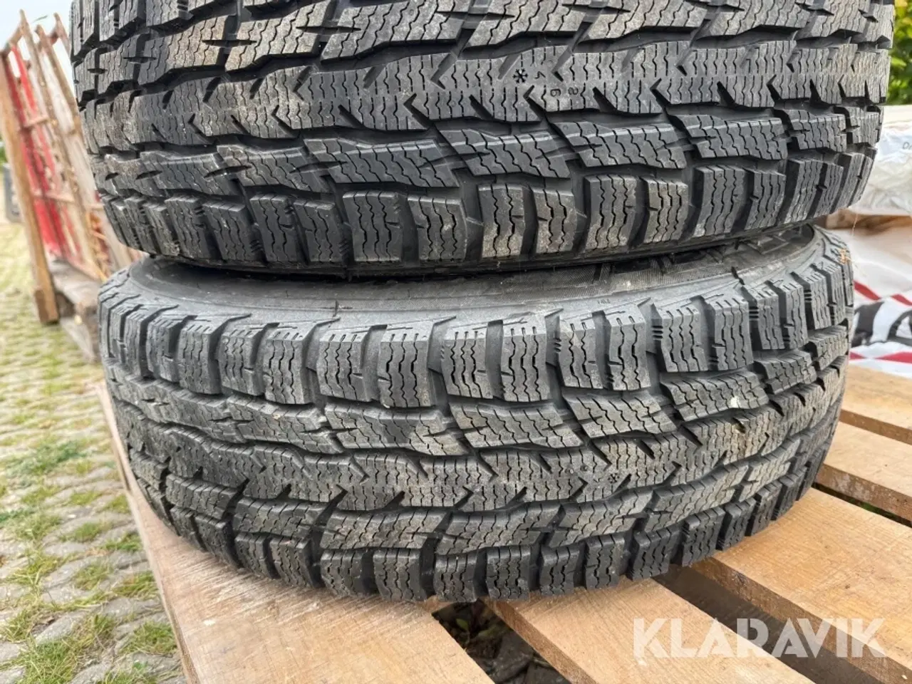 Billede 5 - Dæk på fælge Nokian WRC3 studless