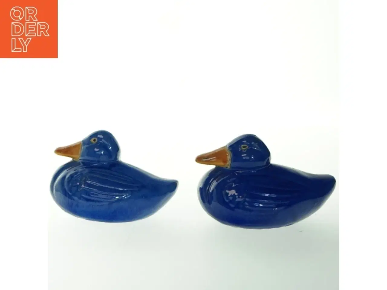 Billede 1 - Keramiske andefigurer (str. 19x12 cm)