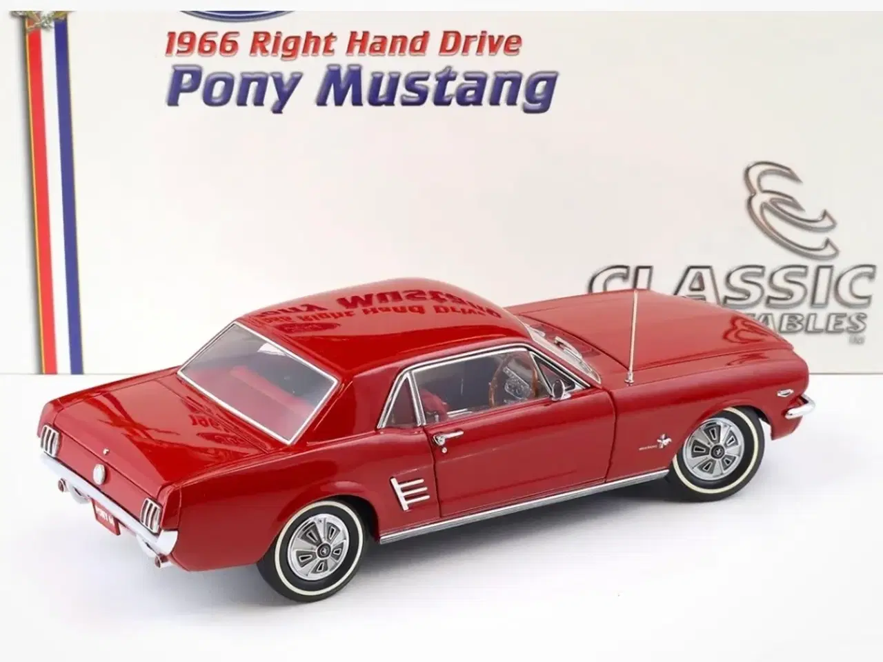 Billede 3 - 1:18 Ford Mustang RHD Coupe 1966
