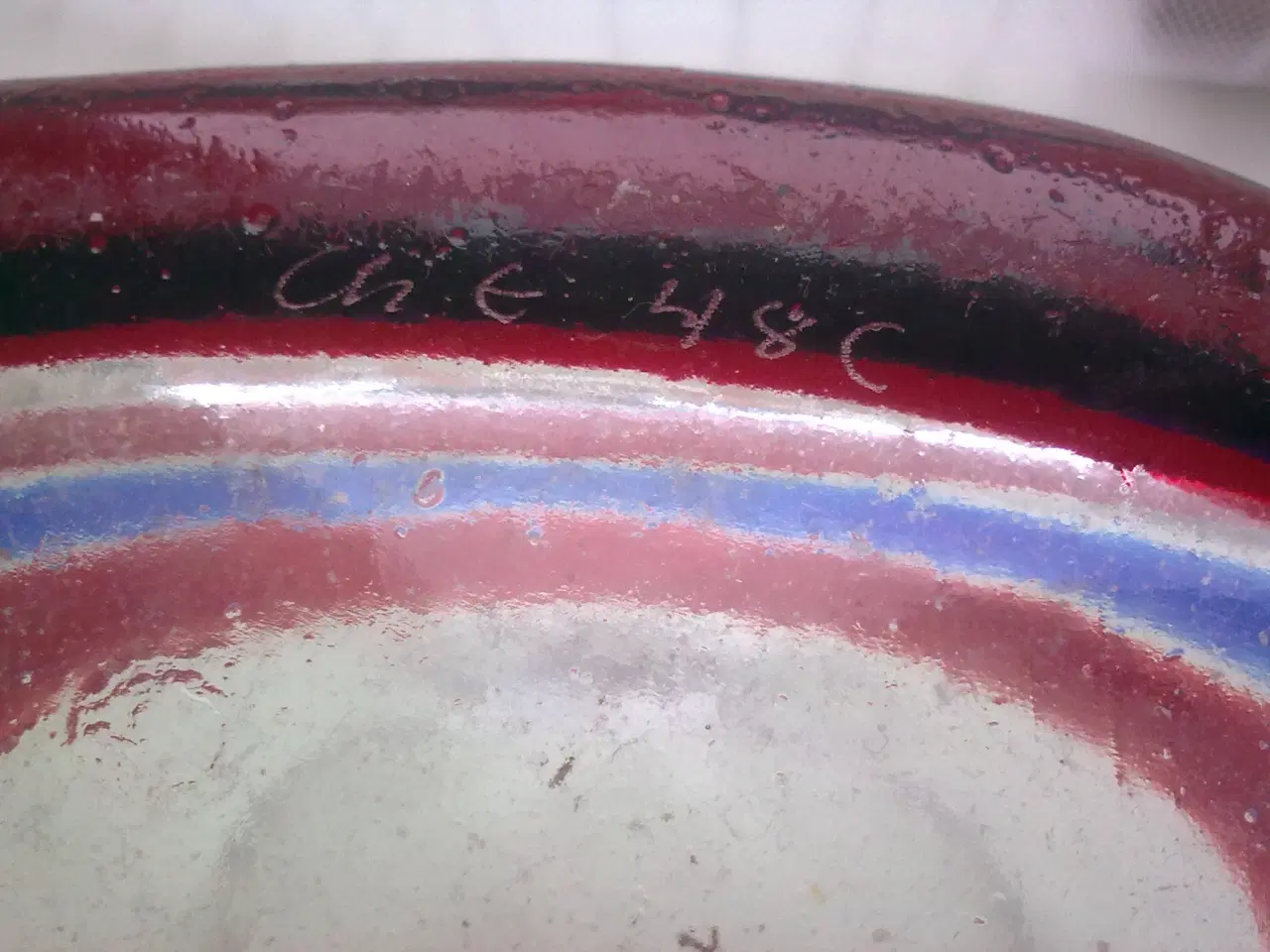 Billede 10 - Holmegaard vase m signatur håndlavet RETRO