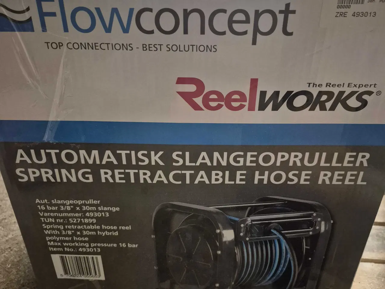 Billede 1 - Luftslange med oprul