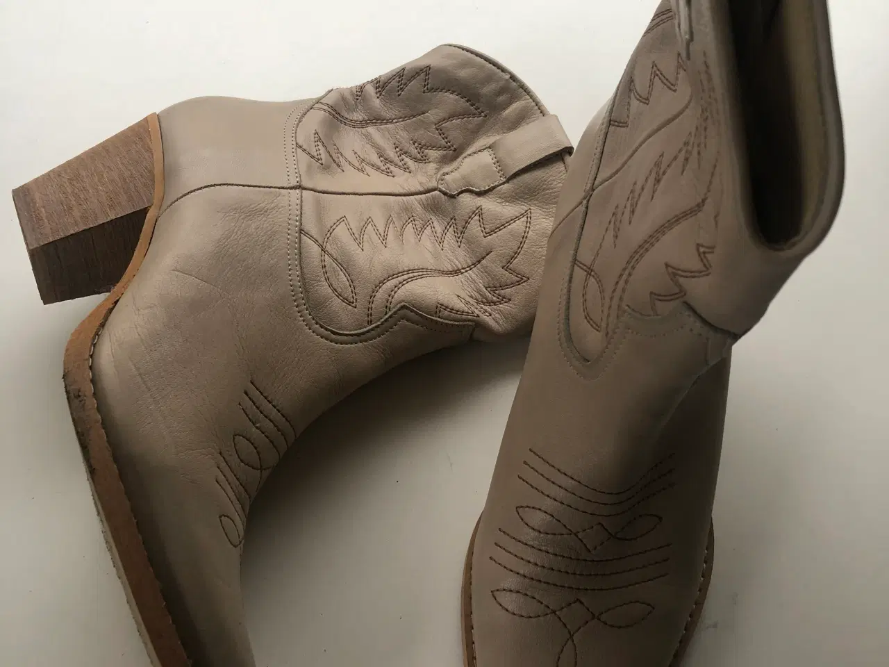 Billede 2 - Cowboy støvler ægte læder, som ny