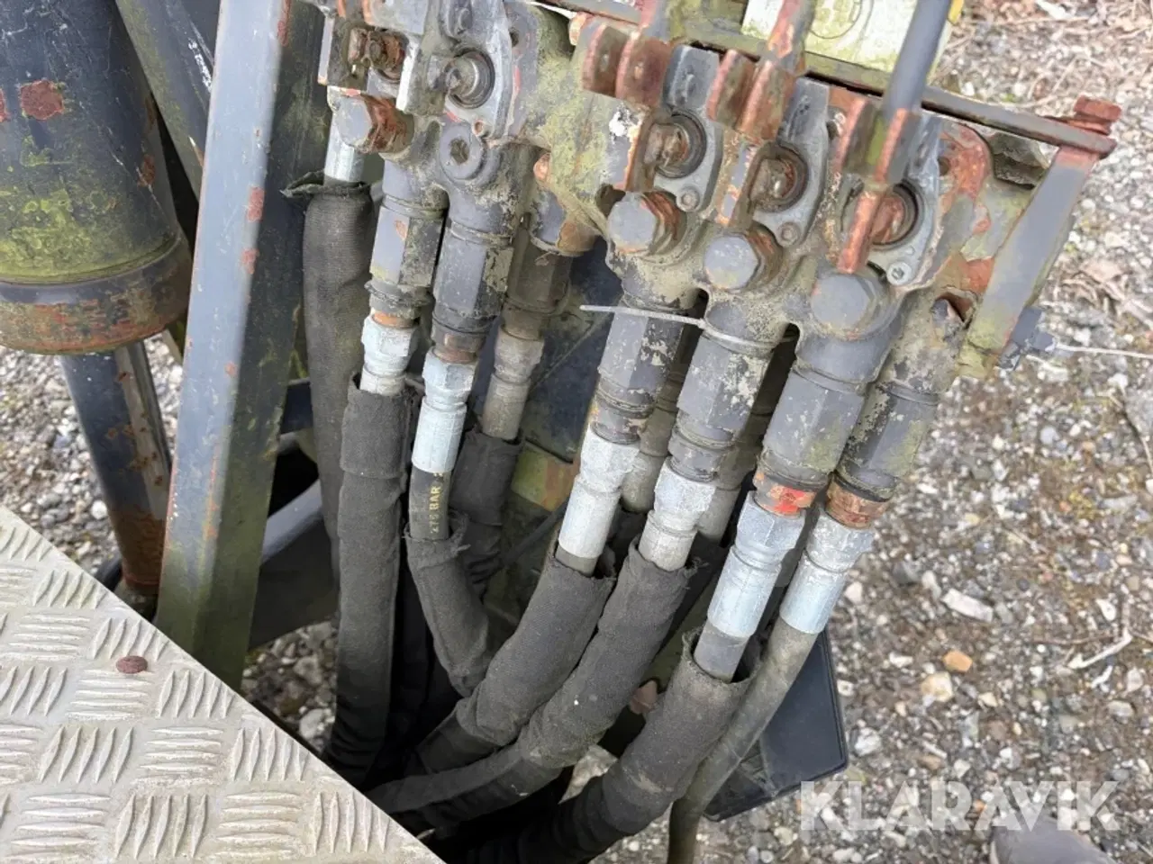 Billede 12 - Kran HMF / jake - 3200kg - med beslag til Valtra 8450