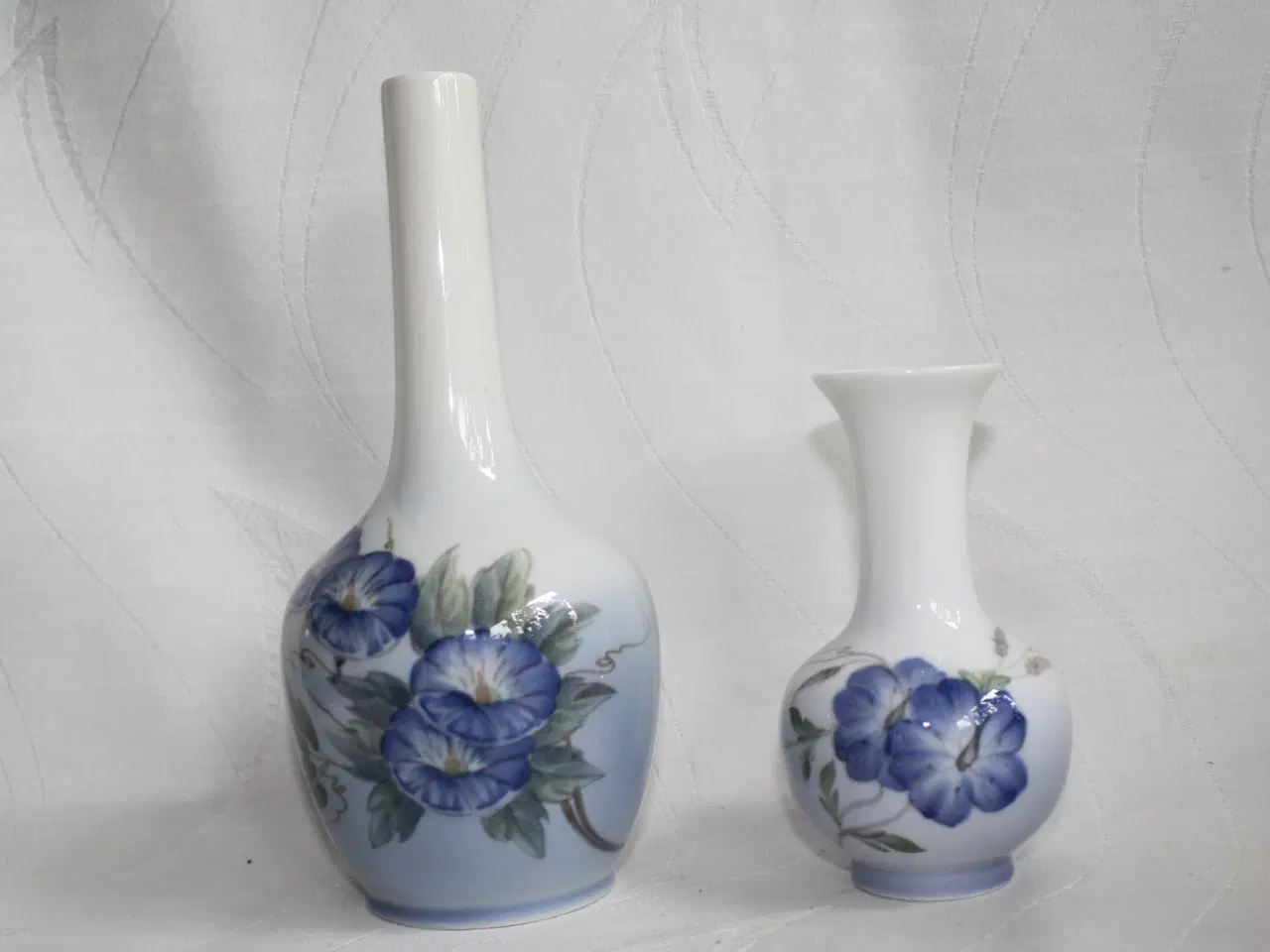 Billede 2 - Vase med blå snerler fra Royal Copenhagen