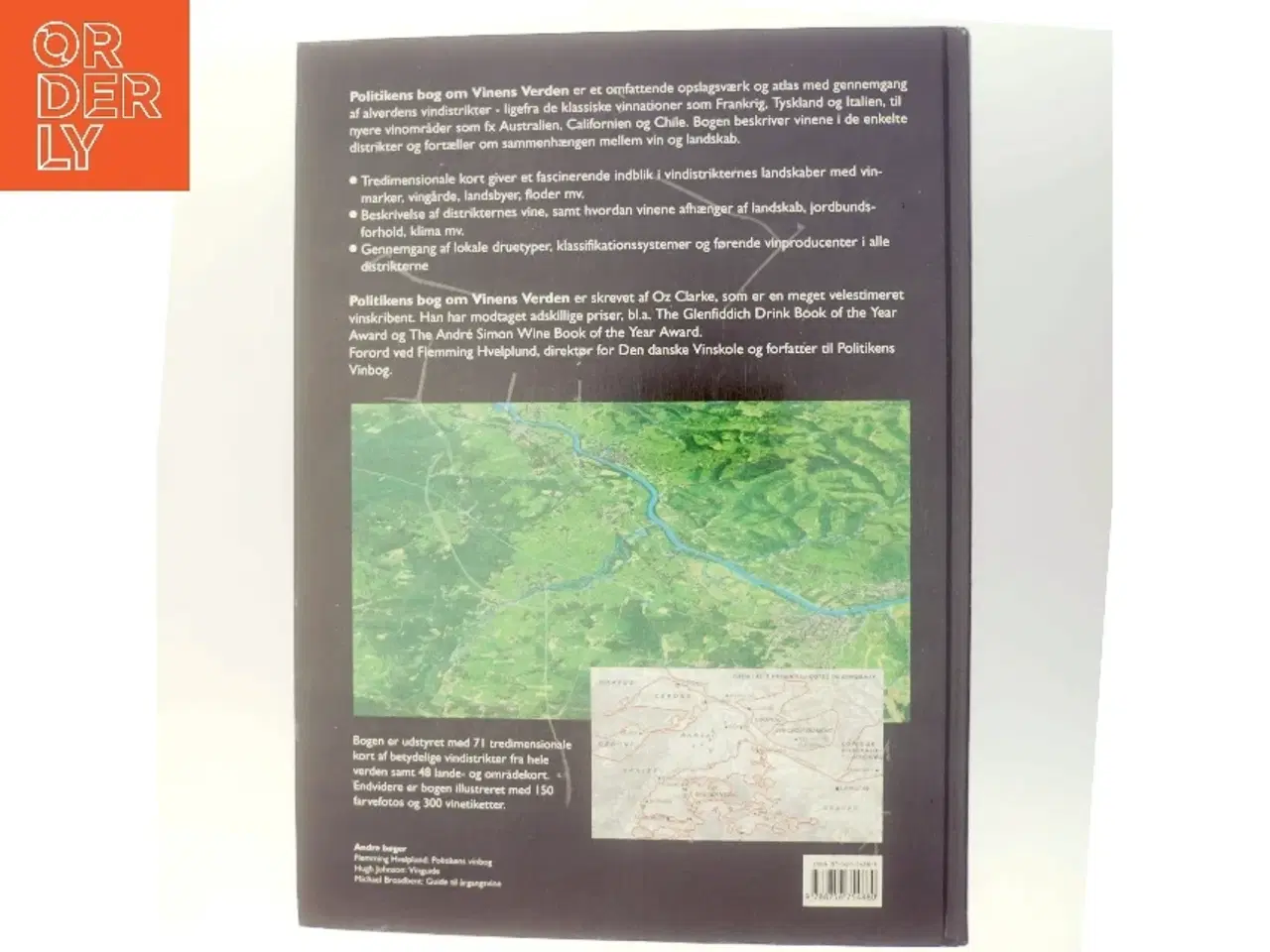 Billede 3 - Politikens bog om vinens verden : atlas med beskrivelse af vine og vindistrikter fra hele verden af Oz Clarke (Bog)