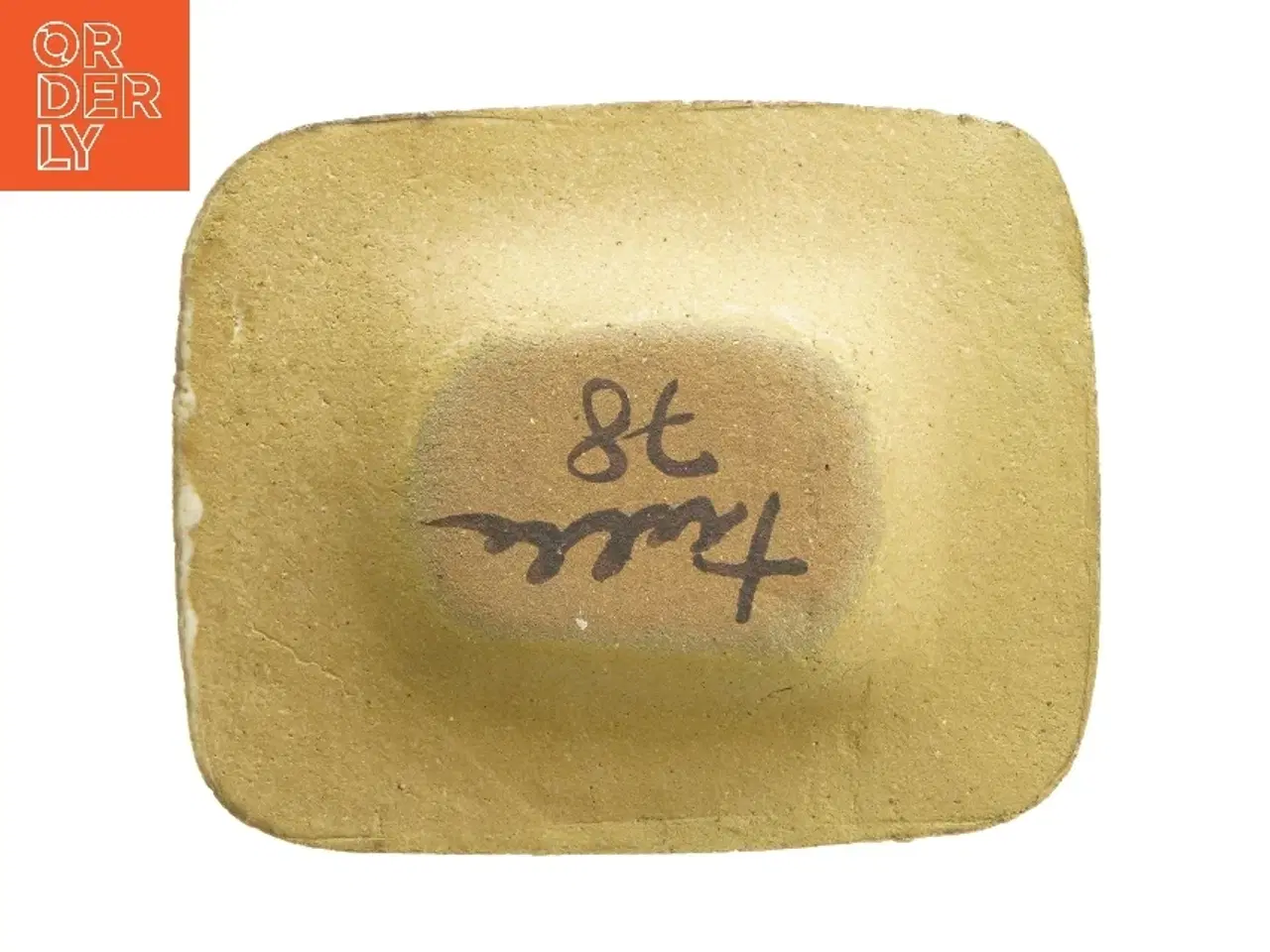 Billede 3 - Dekorativ stentøjsfad mærkeTULLE (str. 28x23 cm)