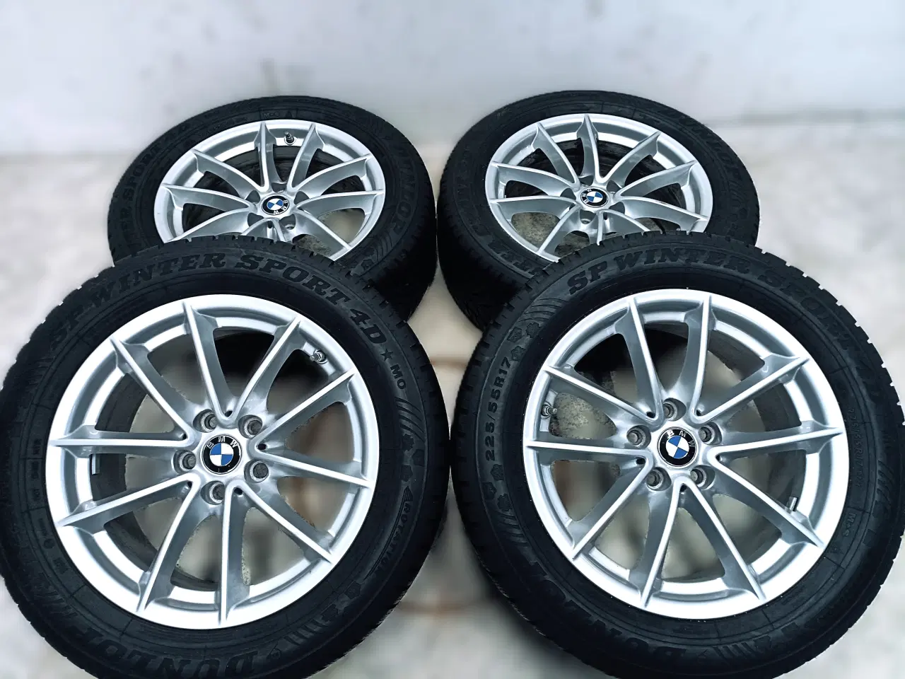 Billede 3 - 5x112 17" ET27 nav 66,6ø BMW vintersæt inkl.TPMS