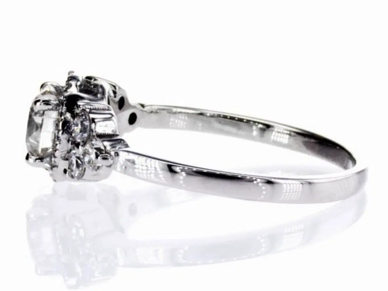 Billede 3 - Naturlig Diamantring 1,04ct