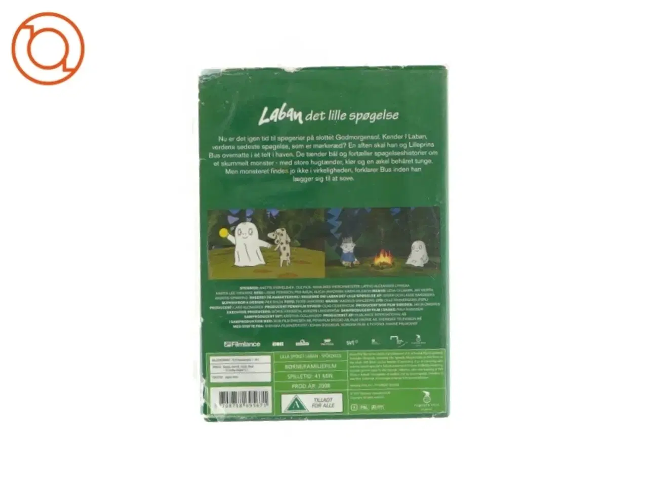 Billede 2 - Laban det lille spøgelse - Spøger (DVD)