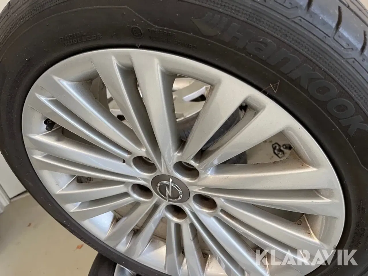 Billede 5 - Dæk med fælg 5x120 HANKOOK 245/45R18