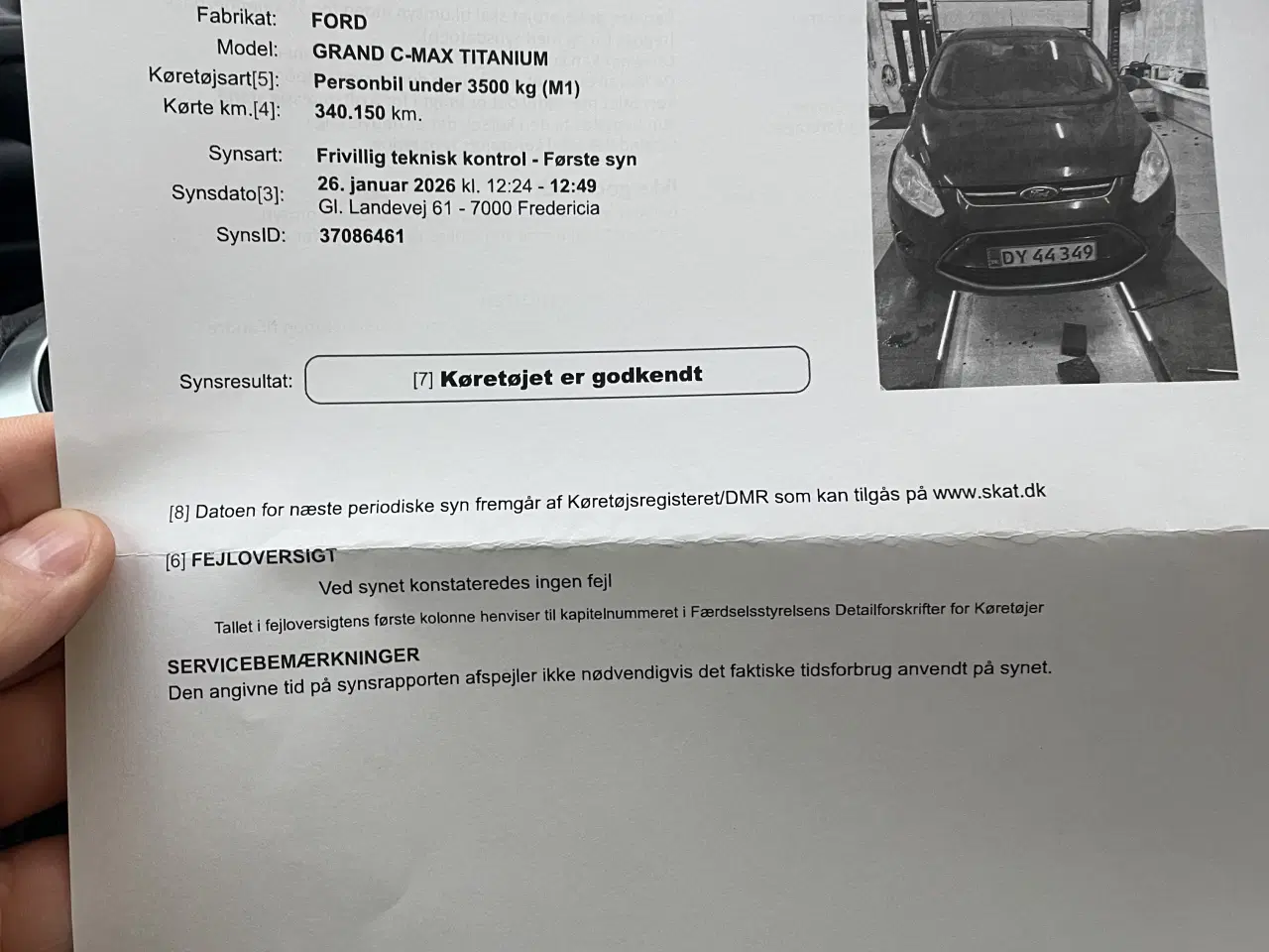 Billede 13 - Flot velholdt nysynet Ford c Max 2.0tdci automat 7