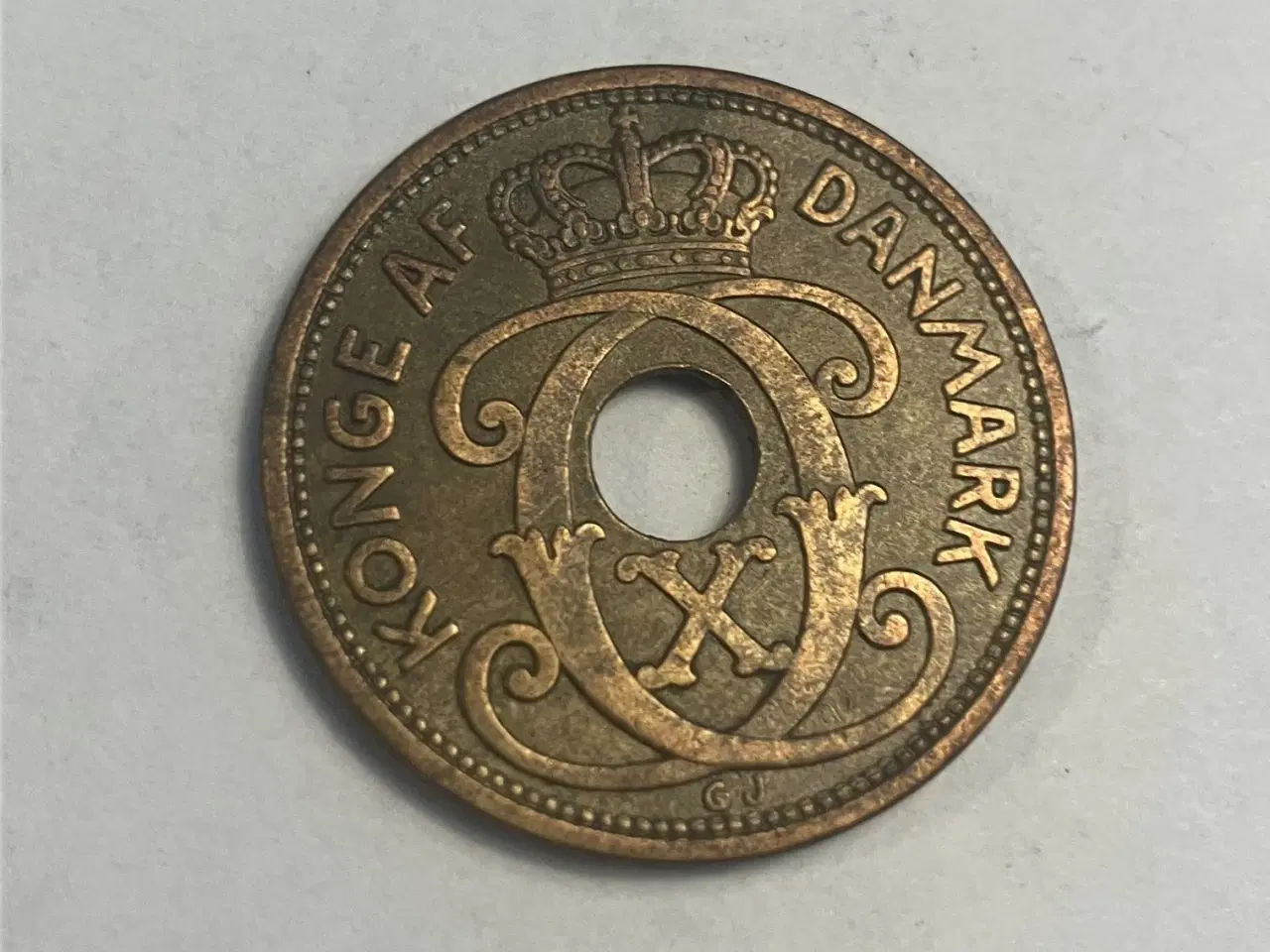 Billede 2 - 5 Øre 1939 Danmark