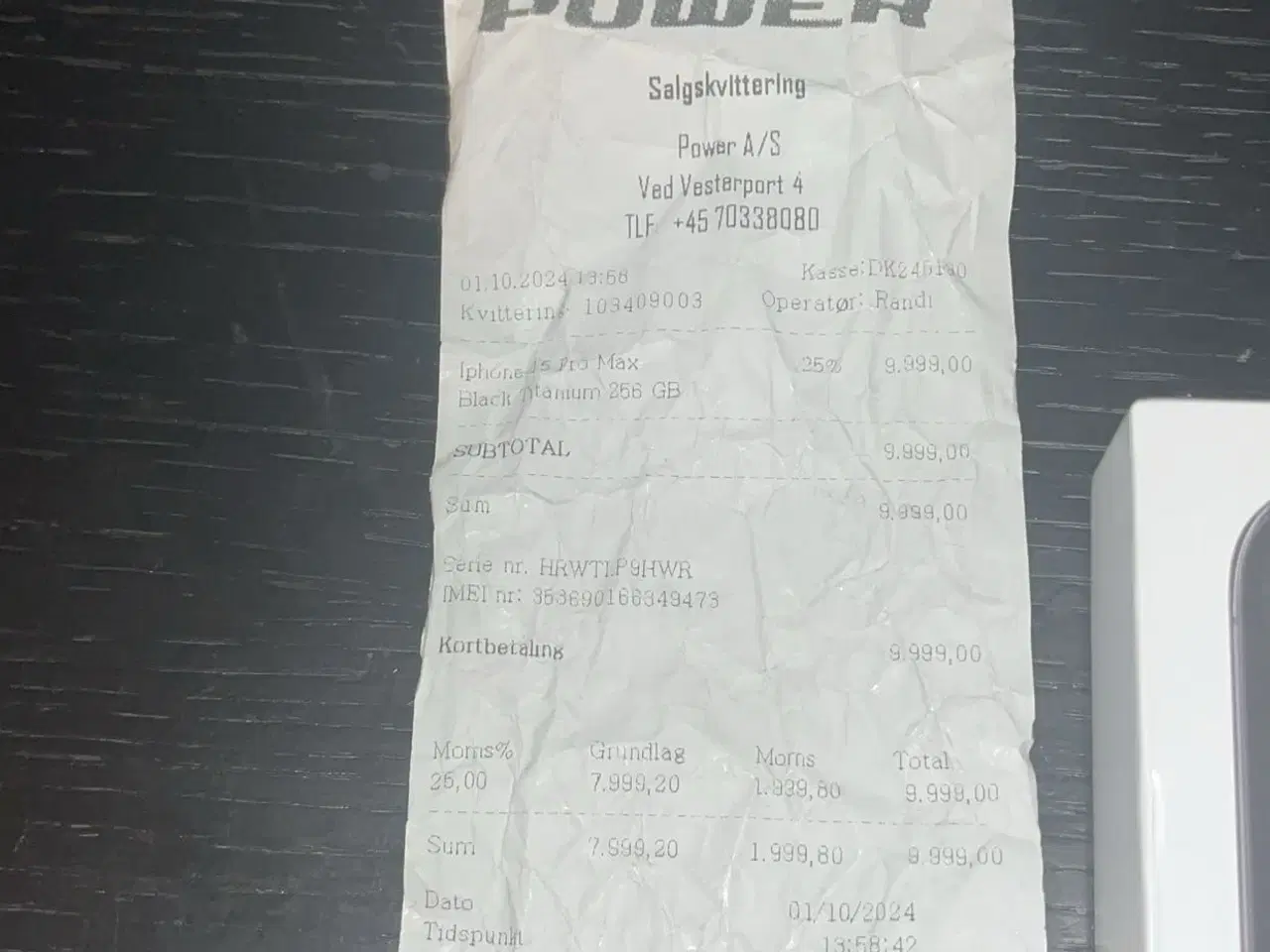 Billede 3 - iPhone 15 Pro Max-256 GB