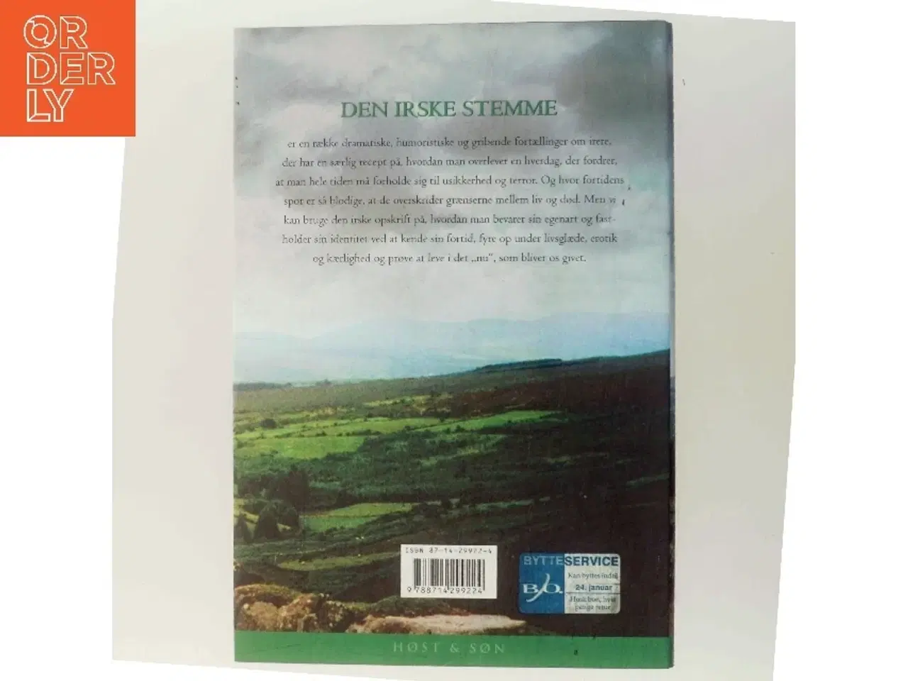 Billede 3 - Den irske stemme : fortællinger af Jane Aamund (Bog)