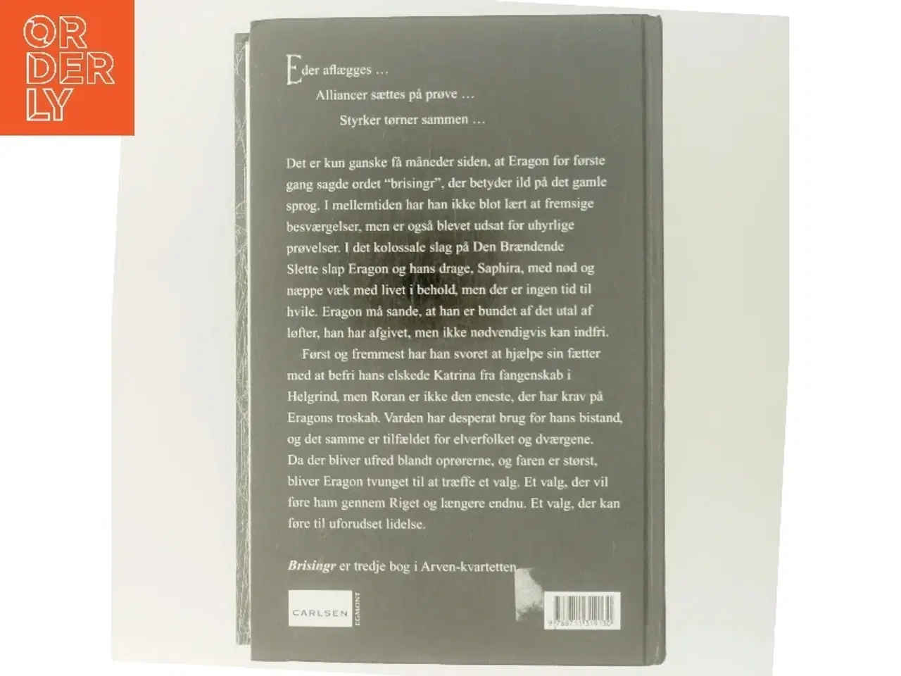 Billede 3 - Brisingr. 1. del af Christopher Paolini (Bog)