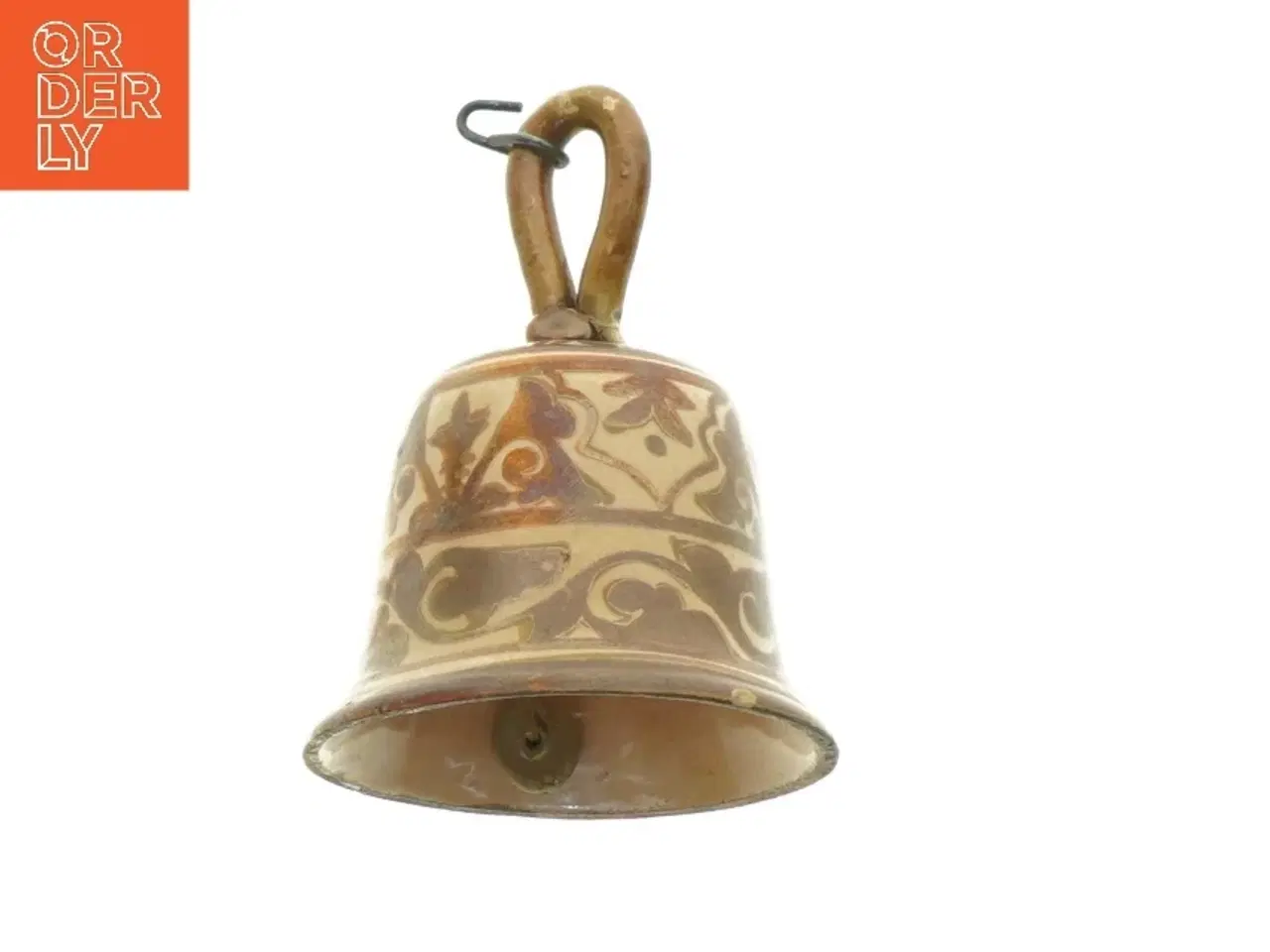 Billede 1 - Keramikklokke med mønster