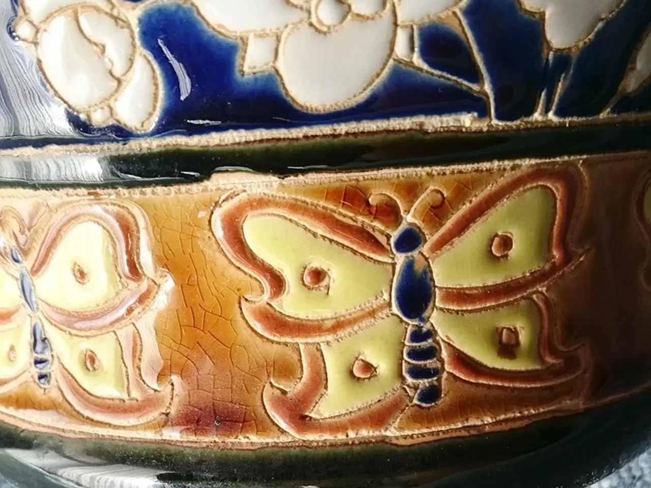 Billede 3 - Stor flot gulvvase.