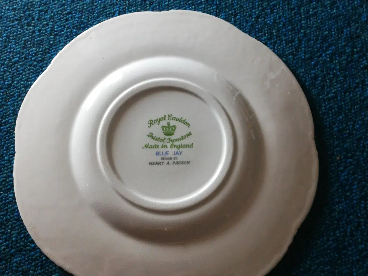 Billede 3 - Vægplatte Blue Jay engelsk.