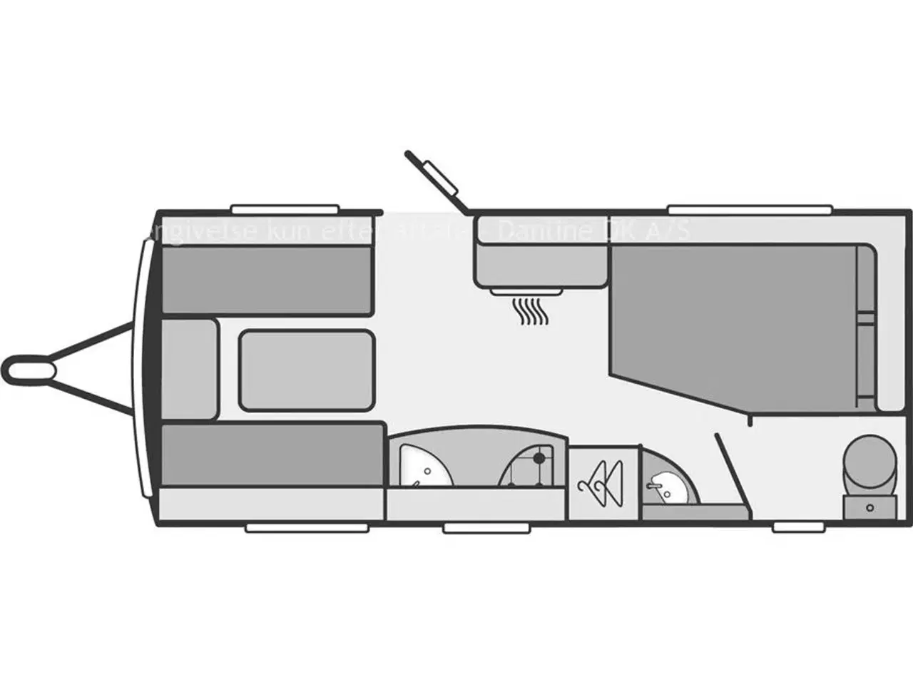 Billede 10 - 2022 - Sprite Alpine Sport 470 CF   Pæn og velholdt rejsevogn Sprite Alpine Sport 470 CF 2022 Model - Kan nu opleves hos Camping-Specialisten i Silkeborg